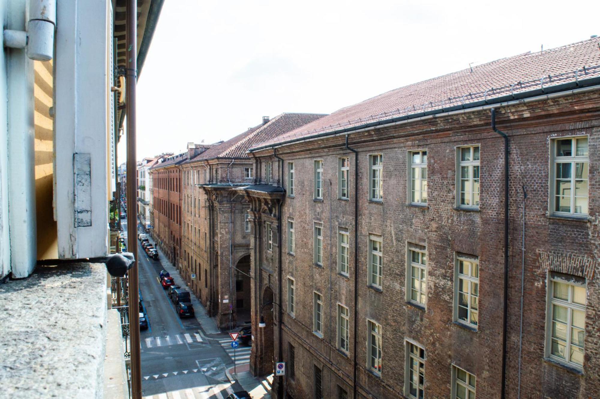 Apartamento H7 Attico Blu Quadrilatero Romano Pochi Passi Dal Museo Egizio Turín Exterior foto